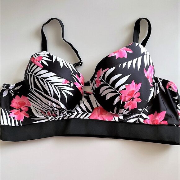 TROPICAL HIGH WAIST 2 PIECE BIKINI SWIMSUIT (RUNS SMALL) - Picture 8 of 15